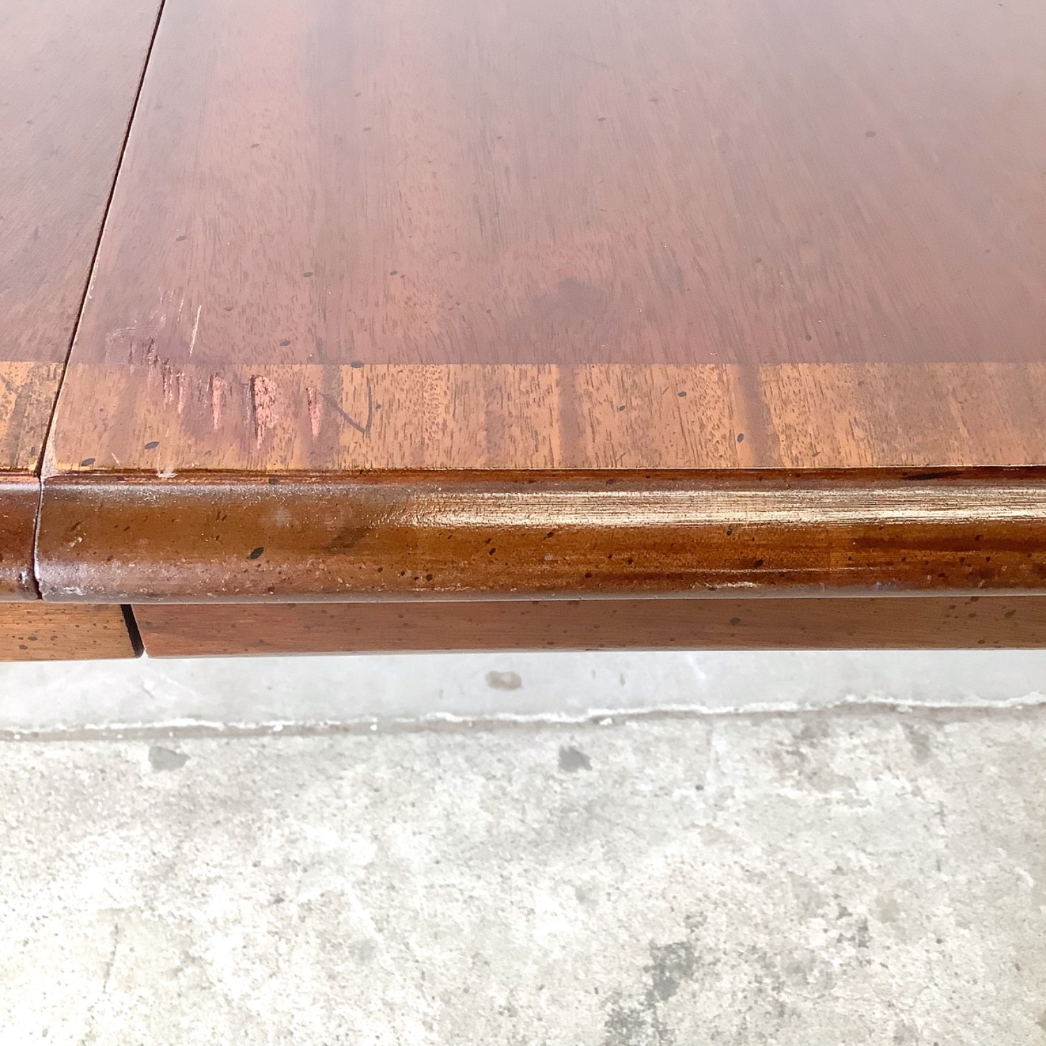 Mahogany Queen Anne Oval Extension Dining Table  - image-18