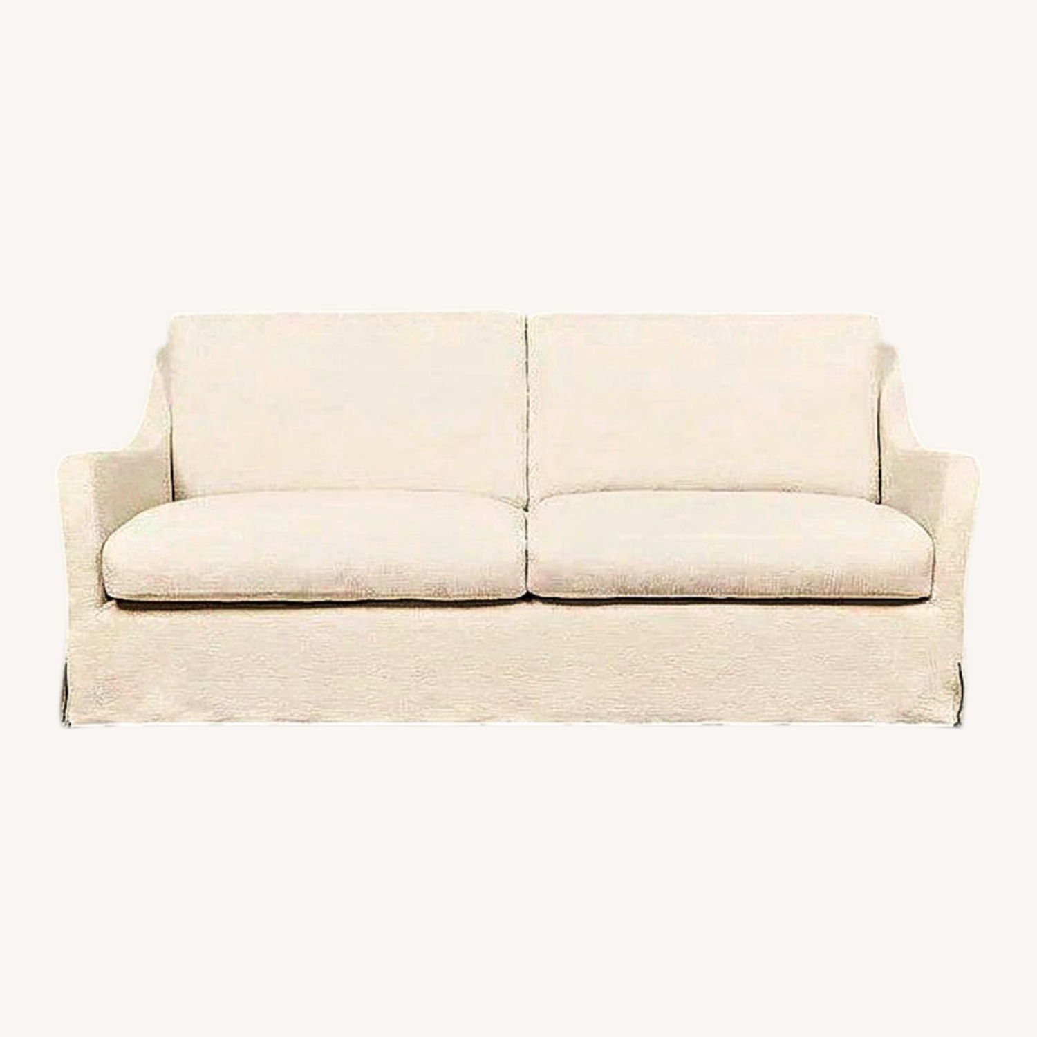 Sixpenny Esme White Linen 3+ Seater Sofa - image-0
