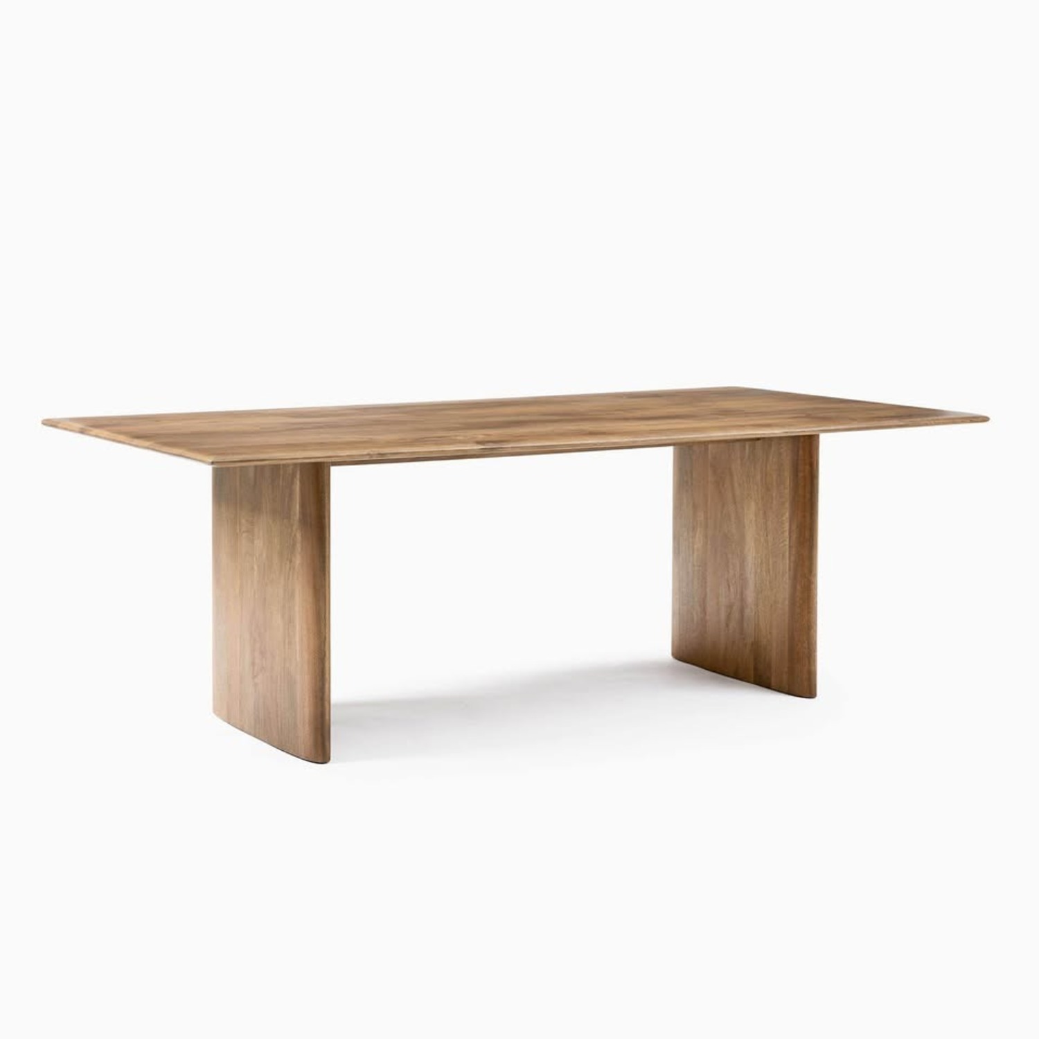 West Elm Anton Solid Wood Dining Table and Benches - image-3