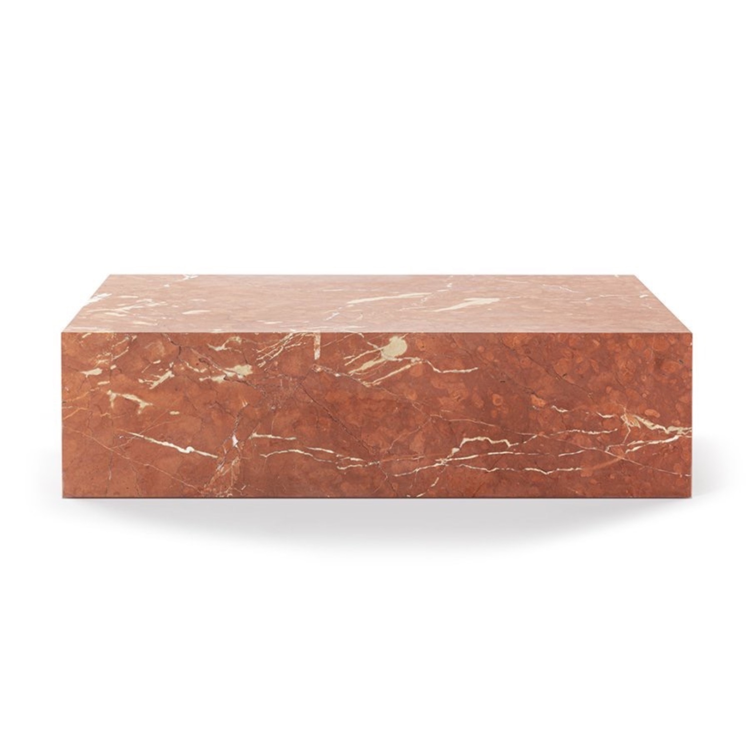 Coral Marble Plinth Table - image-4