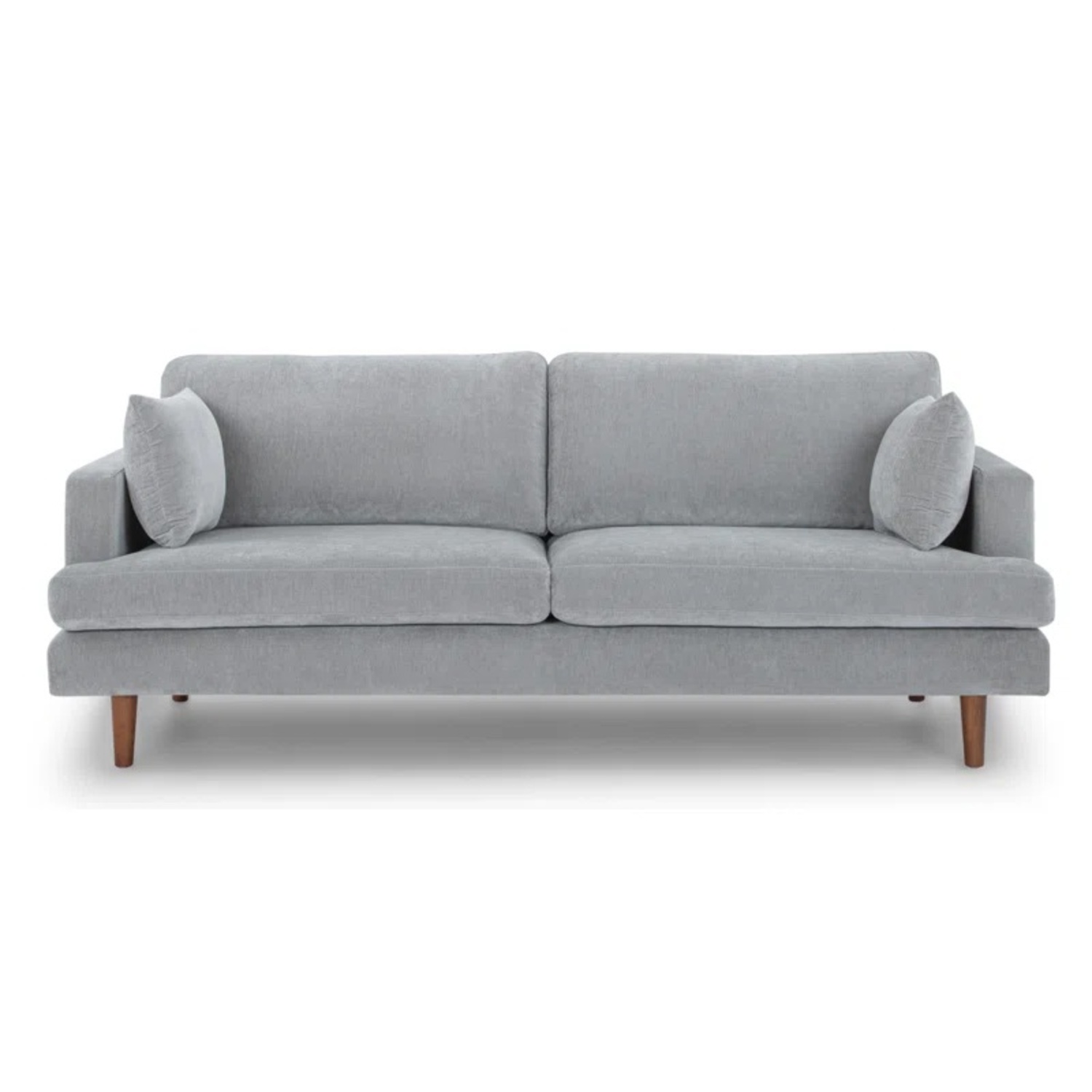 AllModern Mid Century Deep Blue Sofa - image-12