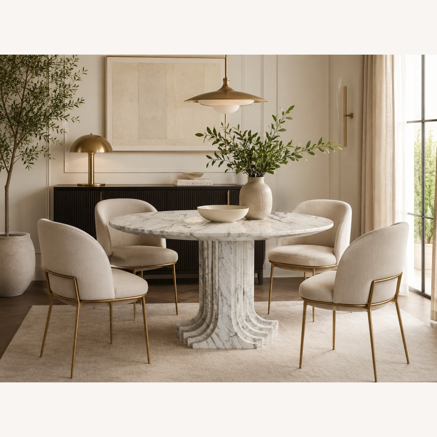 Restoration Hardware Strada Bistro Table - image-0
