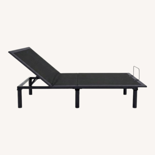 Used Serta Black Wood Headboard for sale on AptDeco