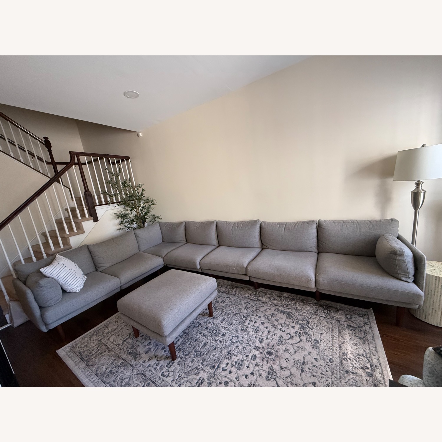 Burrow Field 7 Piece Sectional Sofa plus Ottoman - image-1