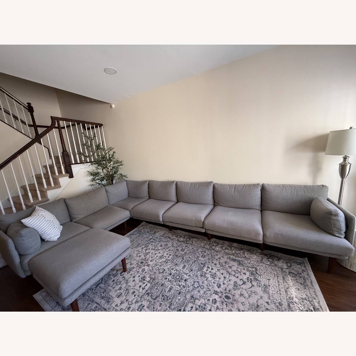 Burrow Field 7 Piece Sectional Sofa plus Ottoman - image-4