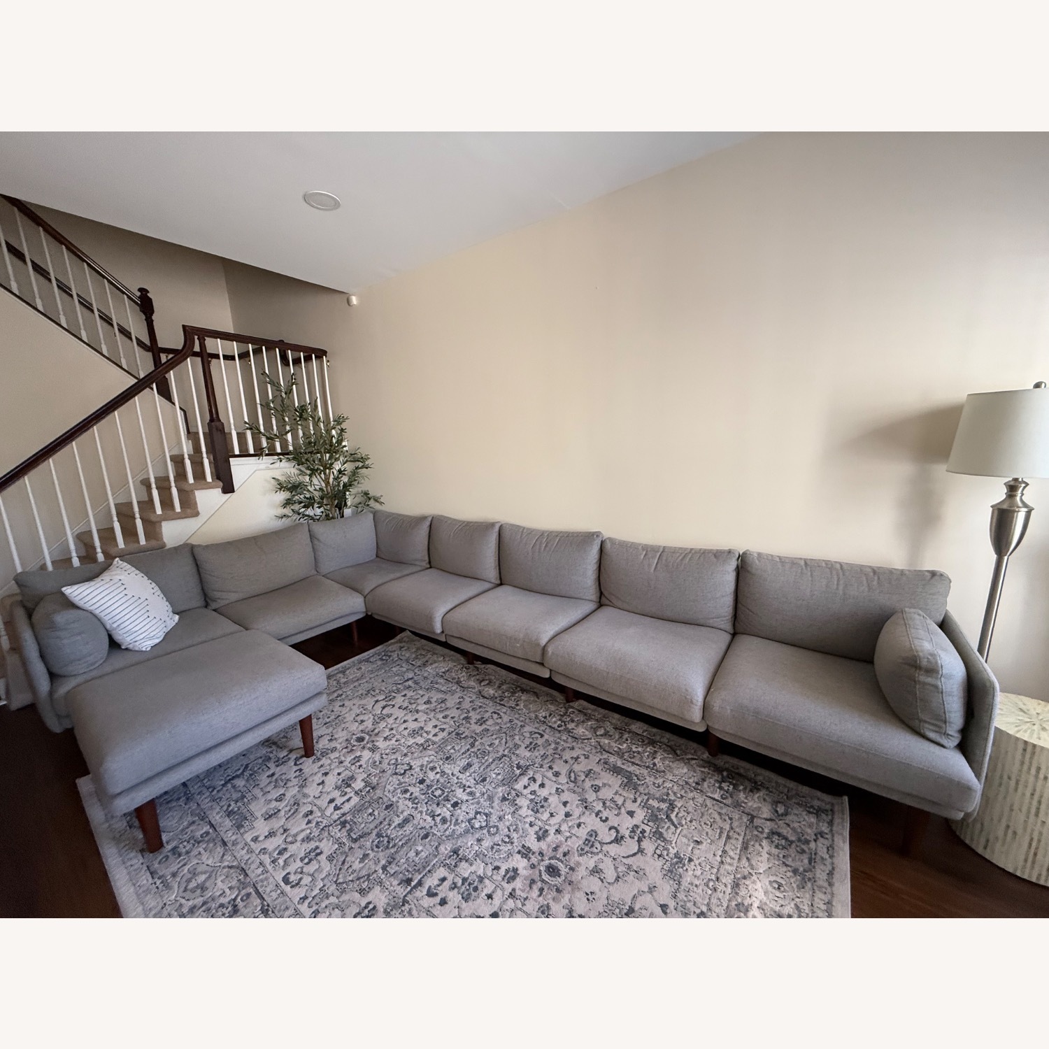 Burrow Field 7 Piece Sectional Sofa plus Ottoman - image-2