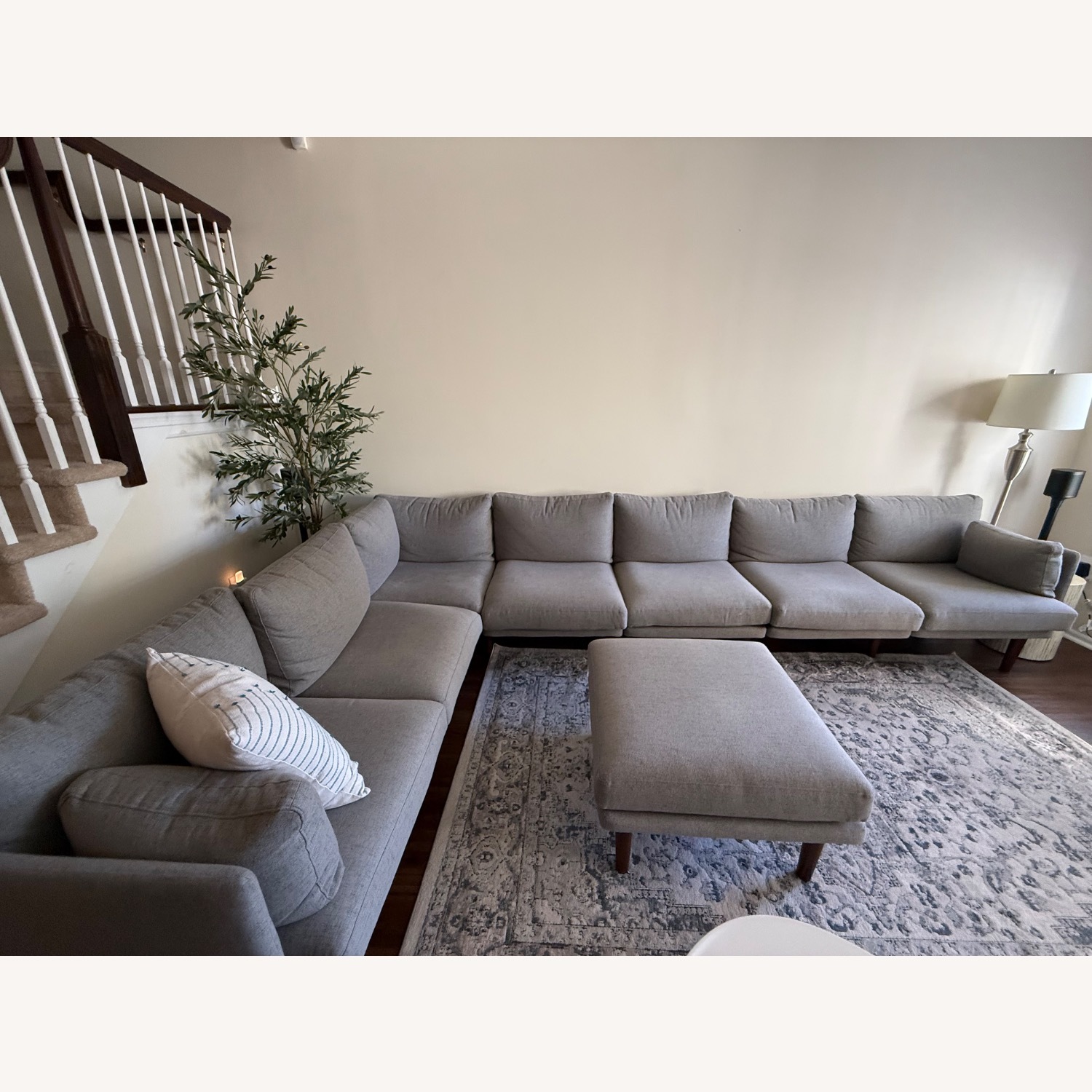 Burrow Field 7 Piece Sectional Sofa plus Ottoman - image-3