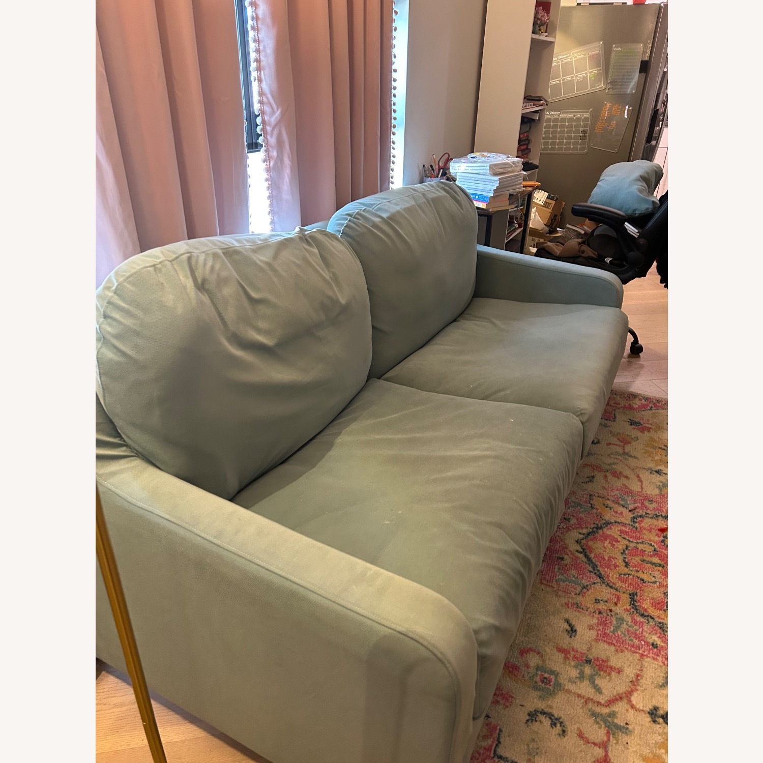 IKEA Vinliden Blue Fabric 2 Piece Sectional - image-3