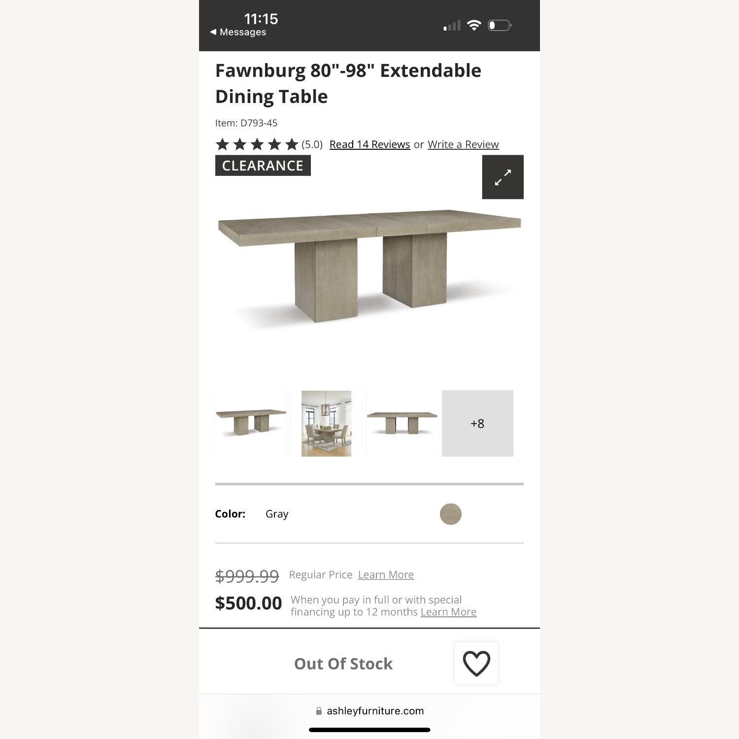 Ashley Furniture Fawnburg 80"-98" Extendable Dining Table - image-9