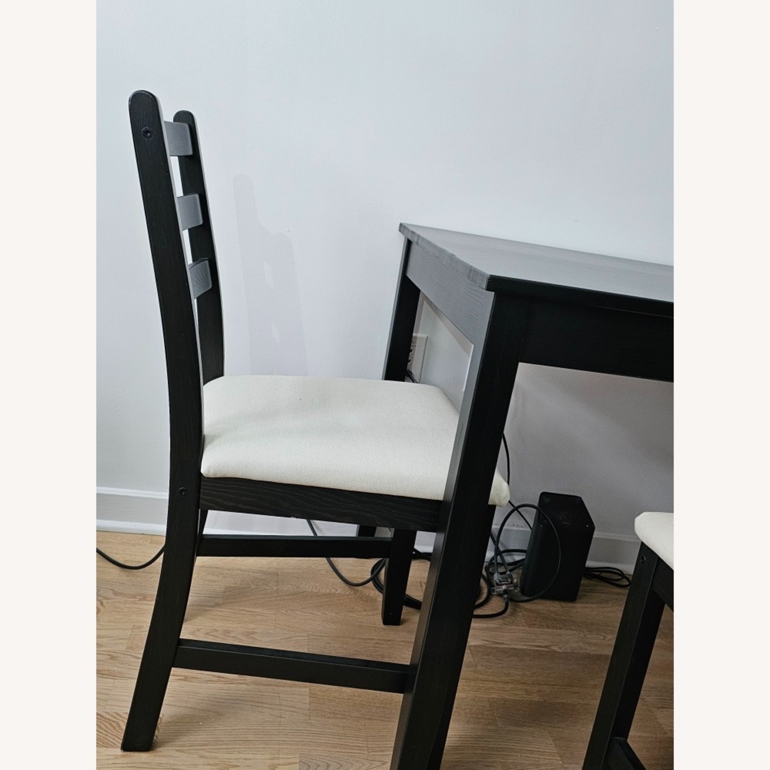IKEA Ekedalen Black Dining Table & 4 Chairs - image-3