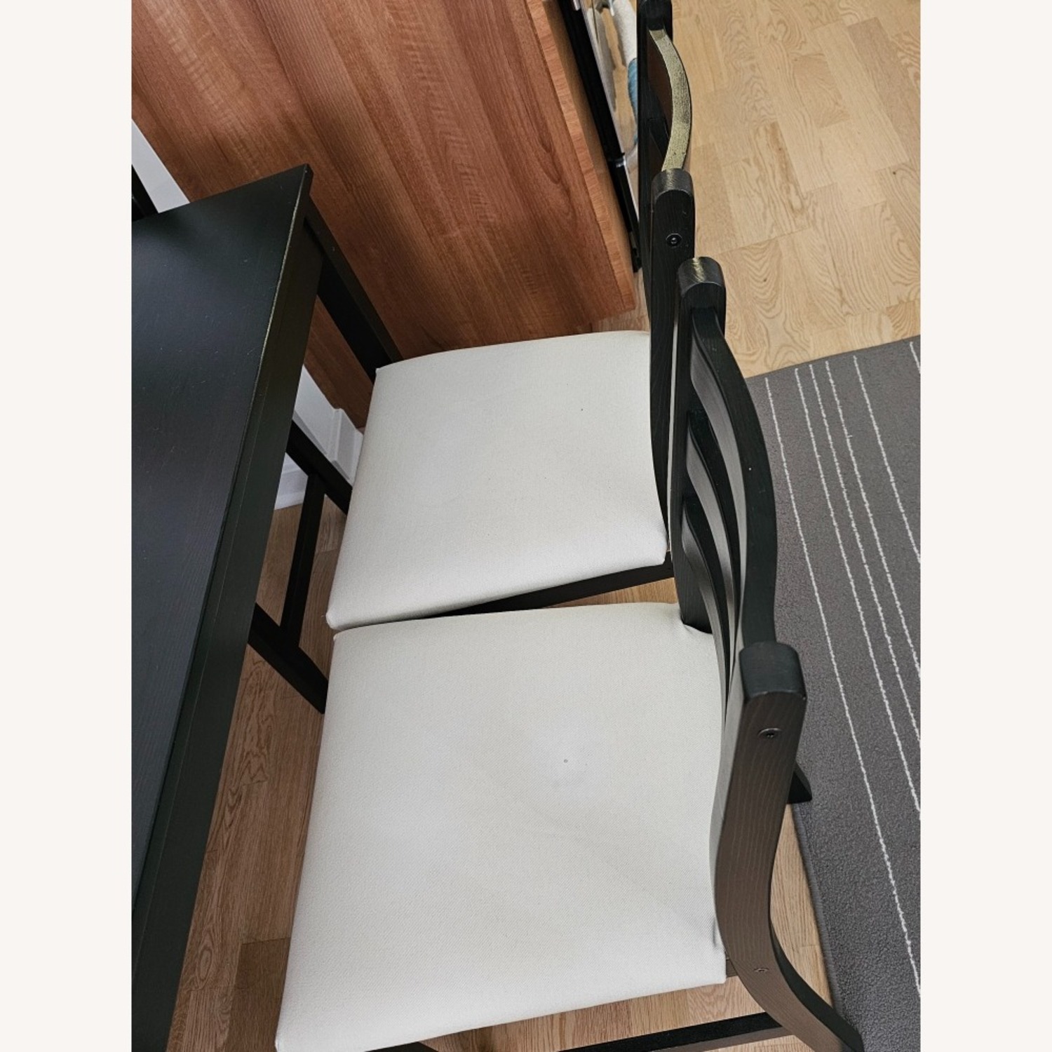 IKEA Ekedalen Black Dining Table & 4 Chairs - image-2