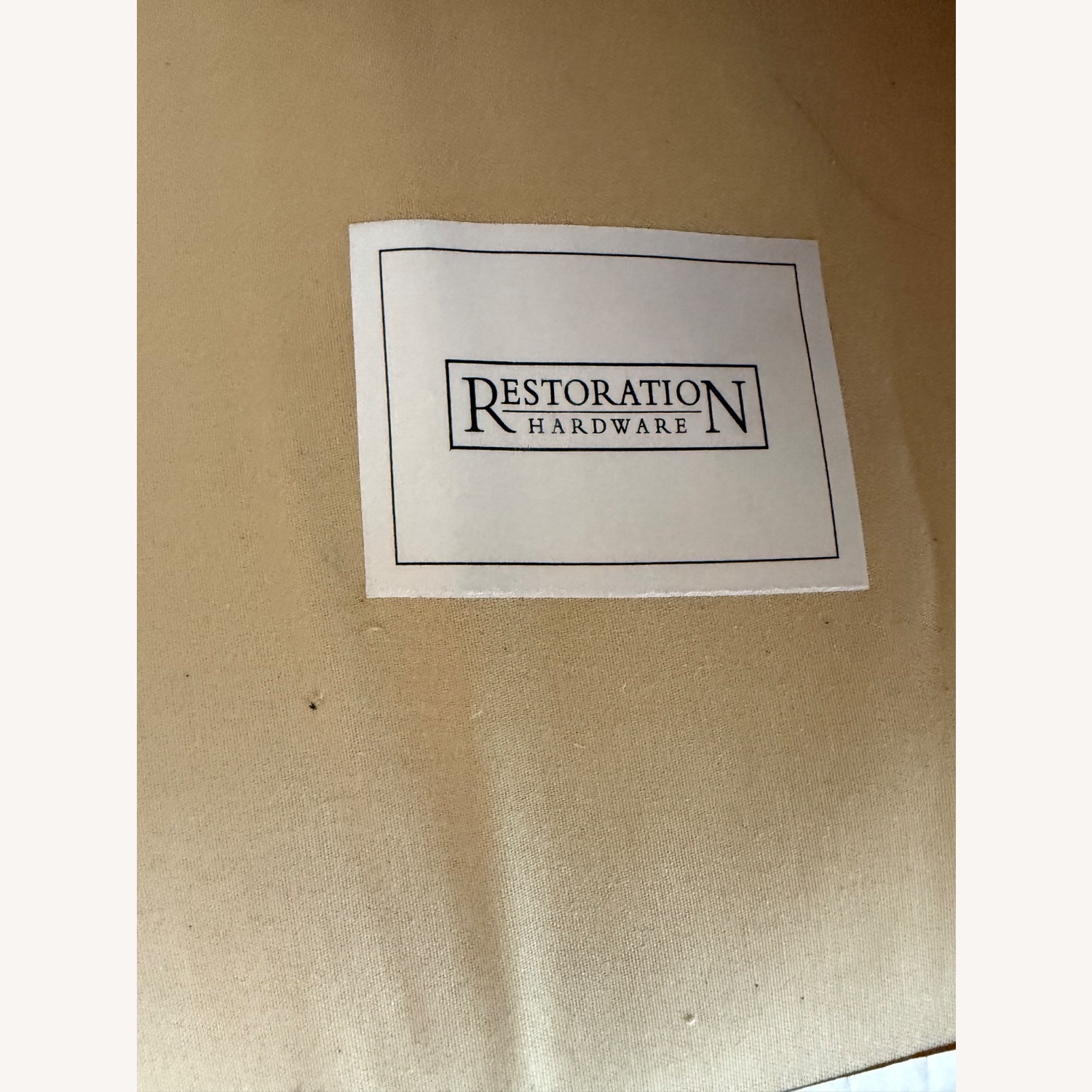 Restoration Hardware Natural 2 Piece Sectional - image-2