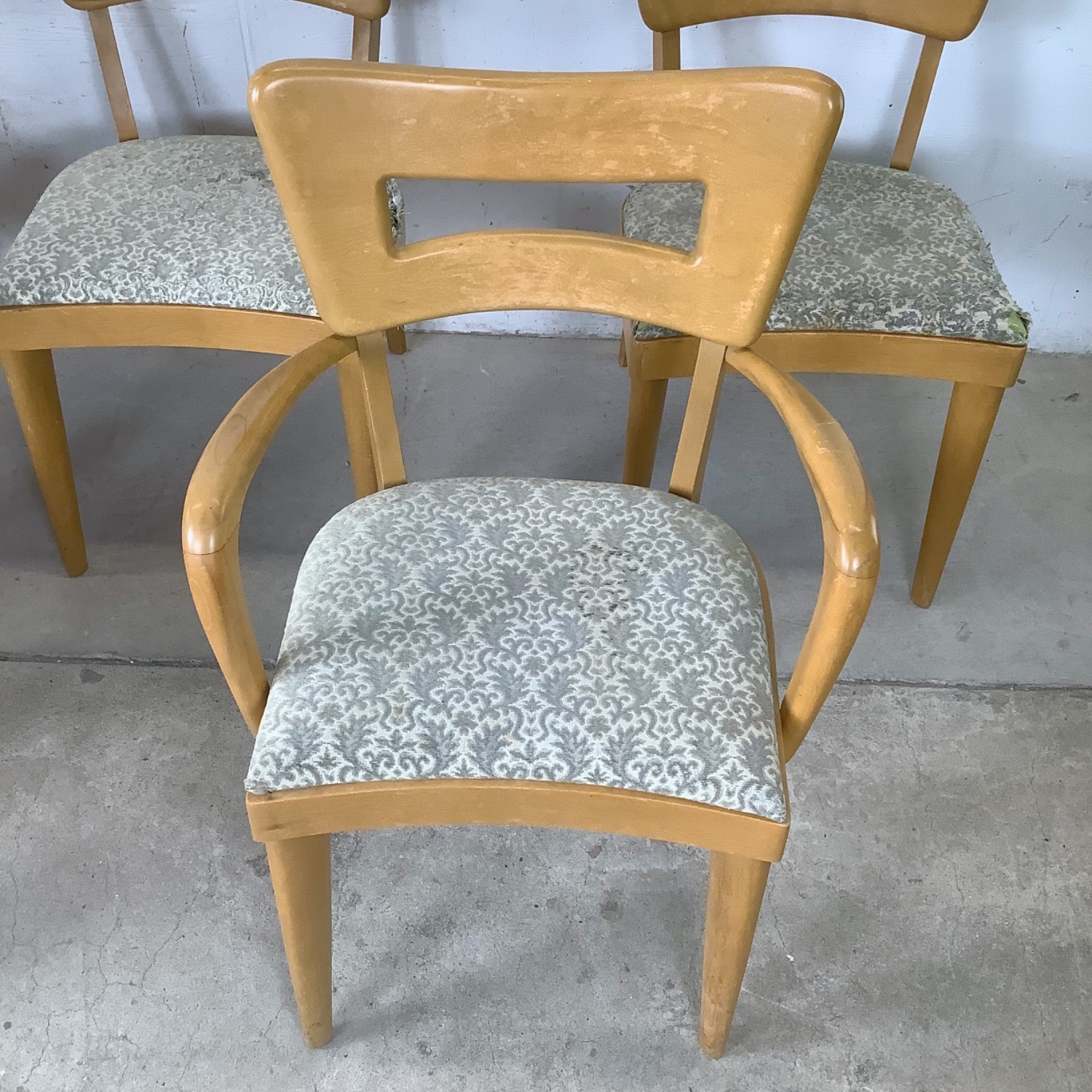 MCM Heywood Wakefield "Dog Bone" Dining Chairs- 6 - image-7