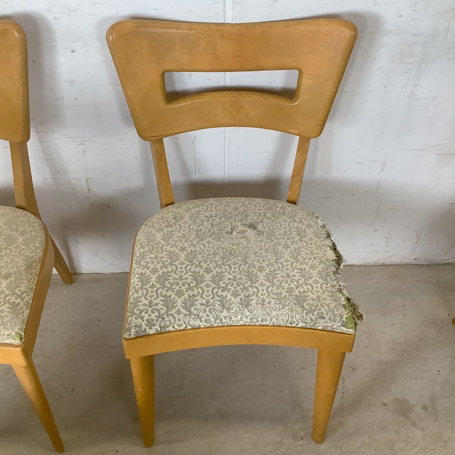 MCM Heywood Wakefield "Dog Bone" Dining Chairs- 6 - image-12
