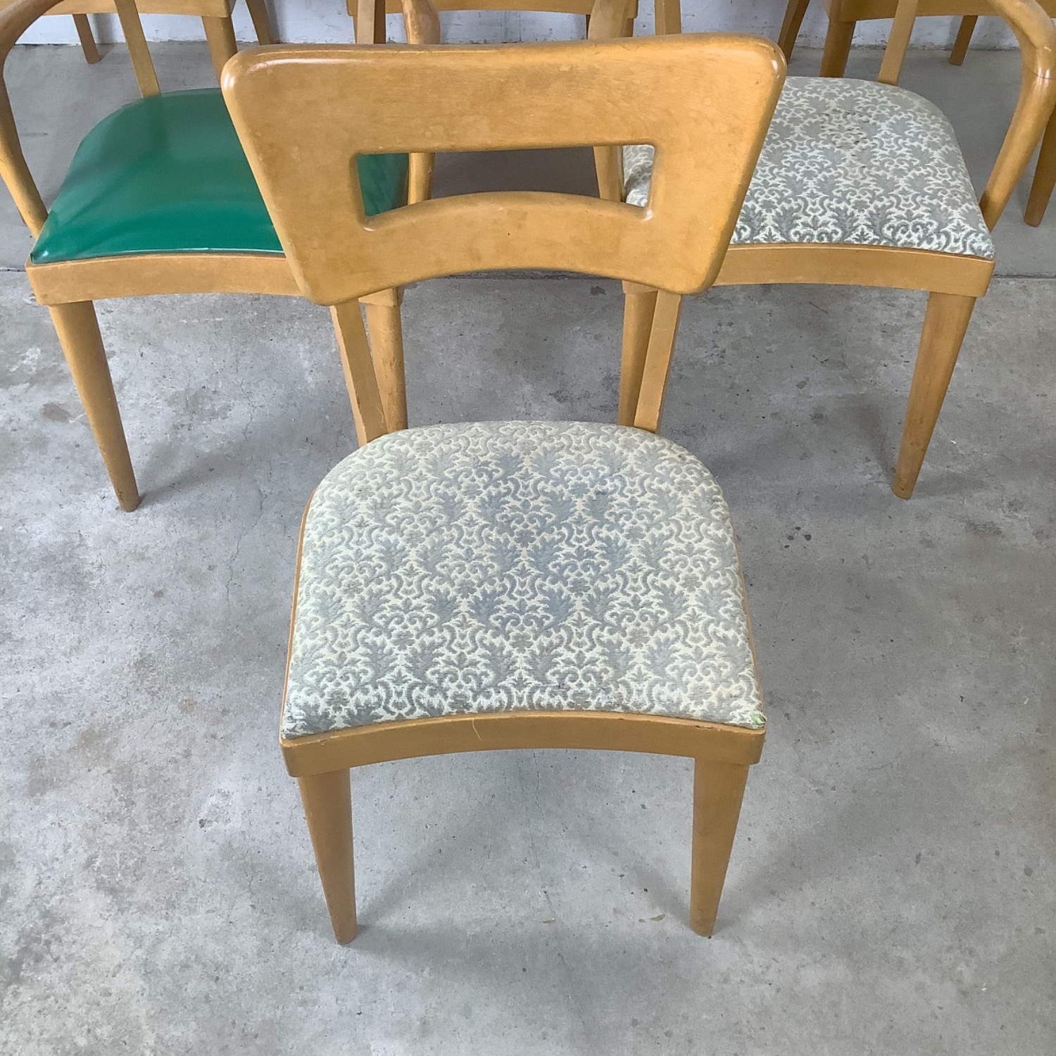 MCM Heywood Wakefield "Dog Bone" Dining Chairs- 6 - image-5