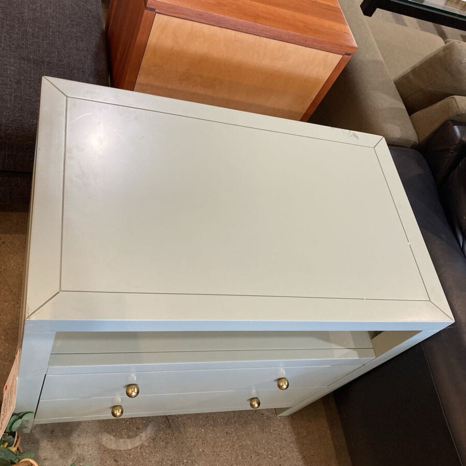 Celine 2-Drawer Nightstand Sage/Gold - image-4