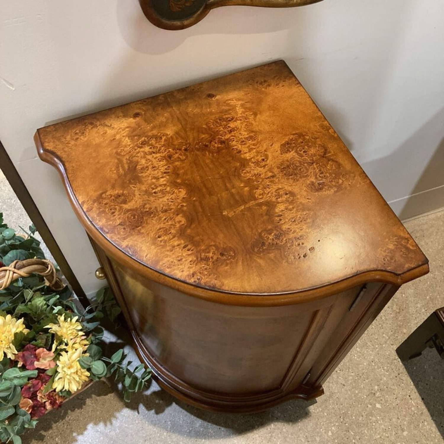 Durham Corner Cabinet Medium Brown - image-3
