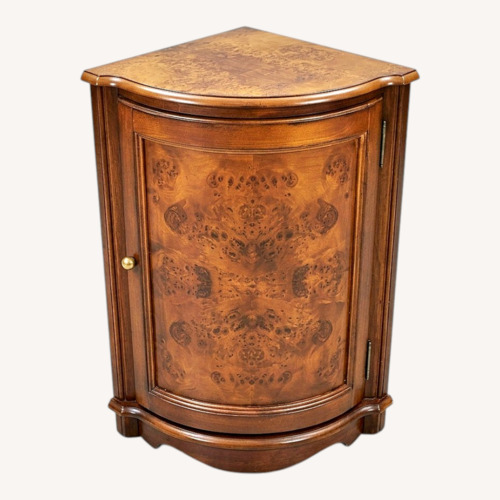 Used Durham Corner Cabinet Medium Brown for sale on AptDeco