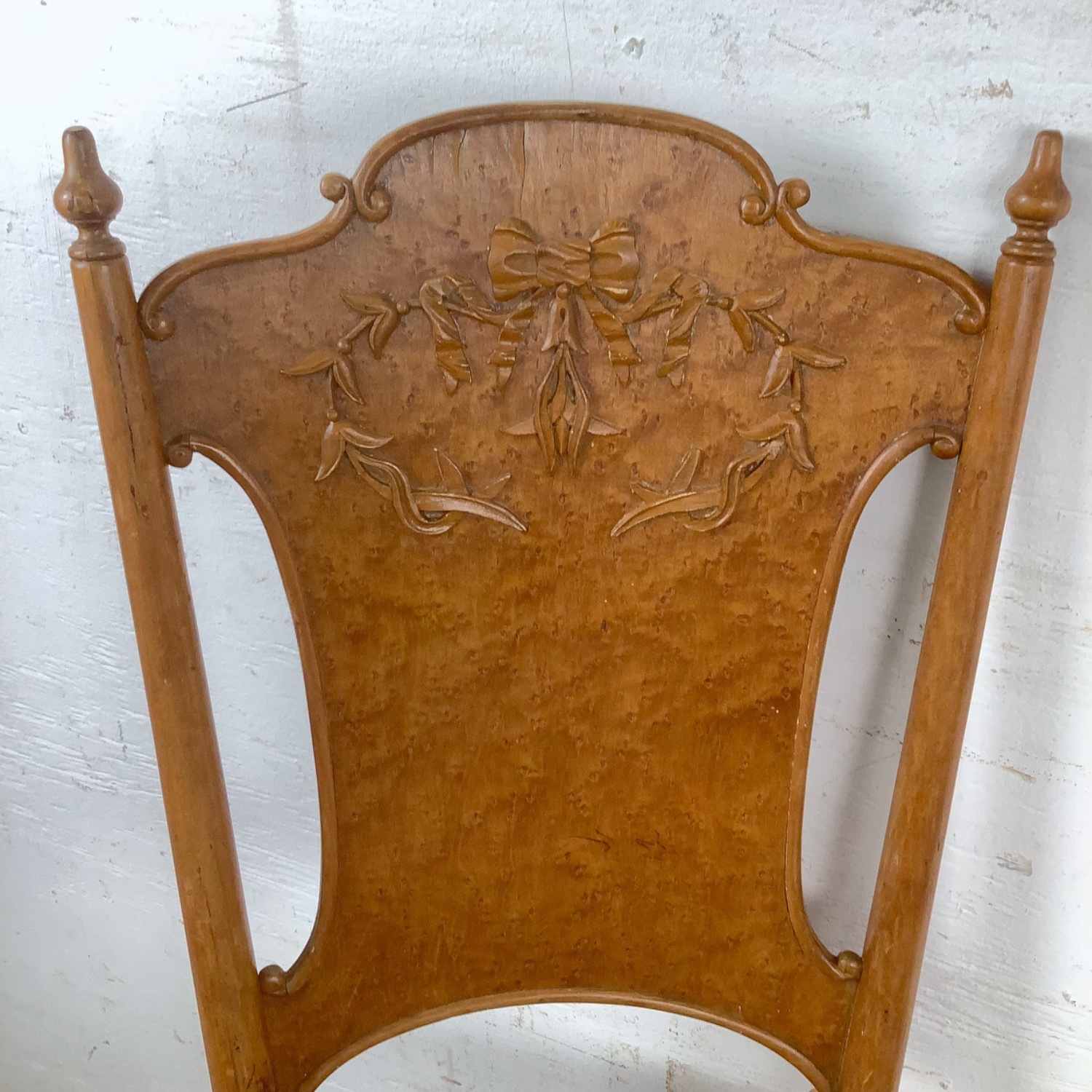 Antique Caned Seat Side Chairs– Pair - image-4