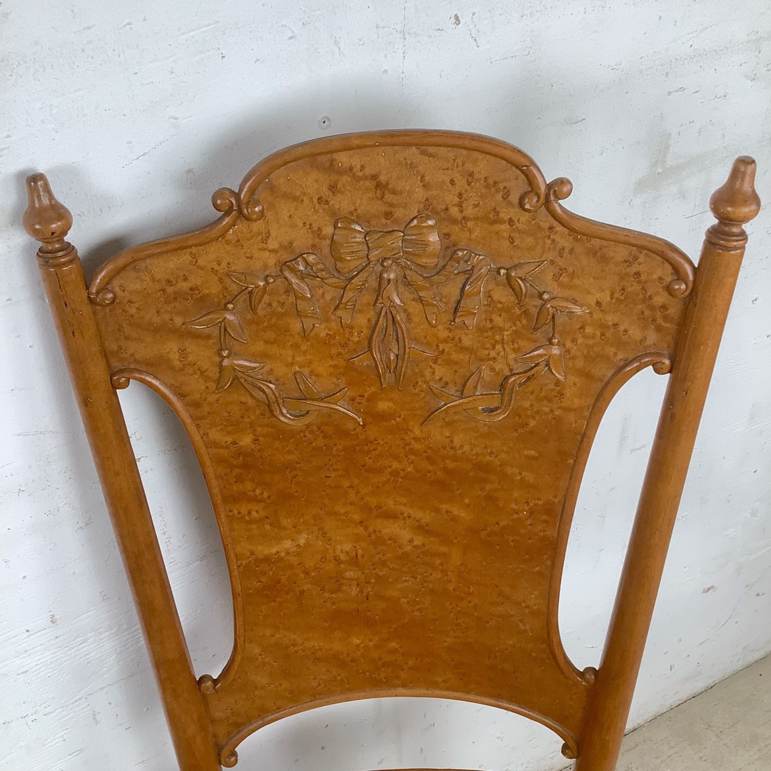 Antique Caned Seat Side Chairs– Pair - image-9