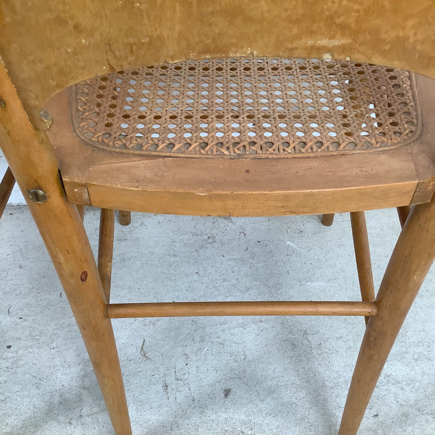 Antique Caned Seat Side Chairs– Pair - image-19