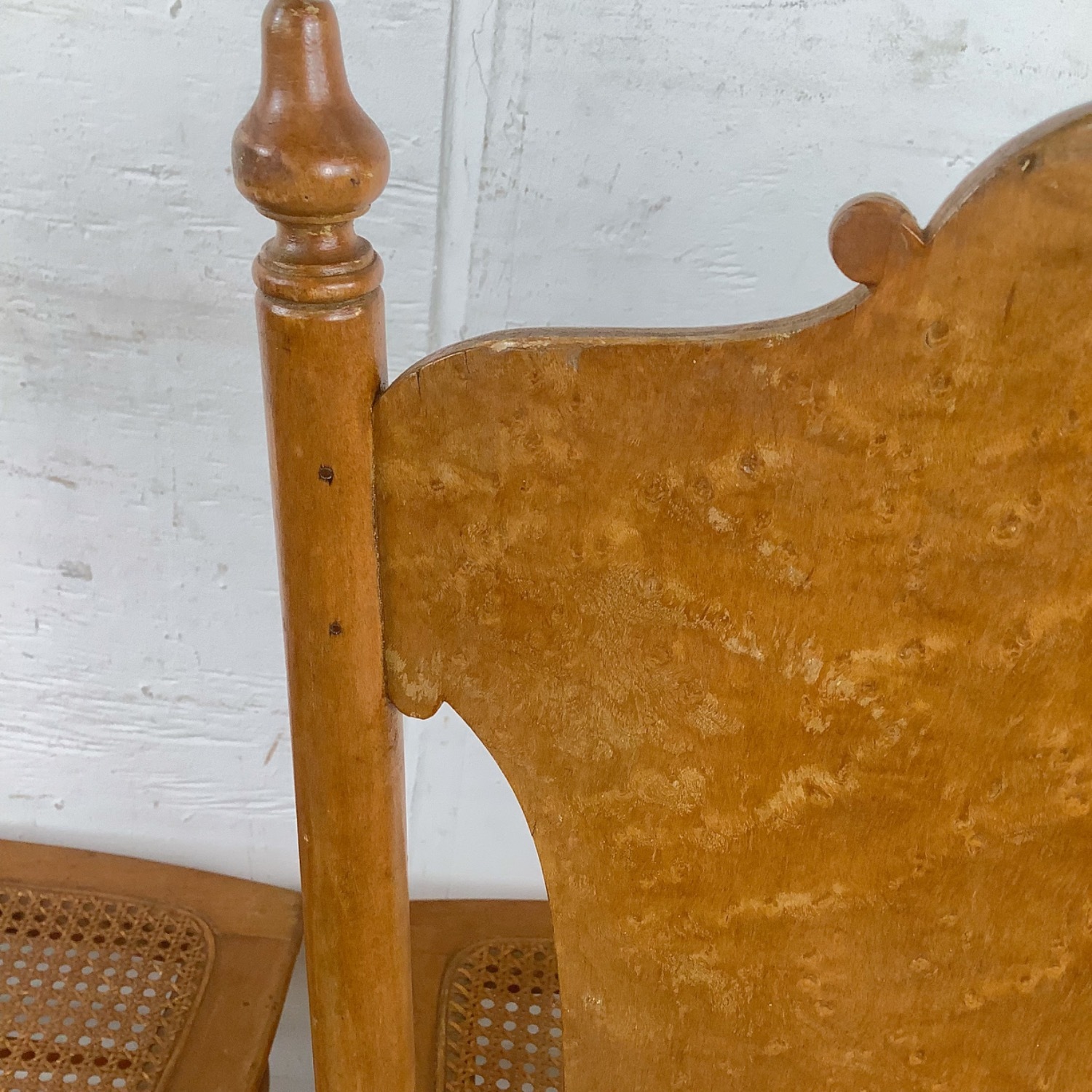 Antique Caned Seat Side Chairs– Pair - image-18