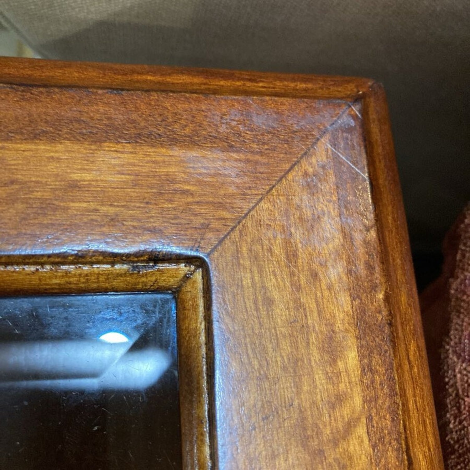 Burton Curio Table Furniture Medium Brown - image-8