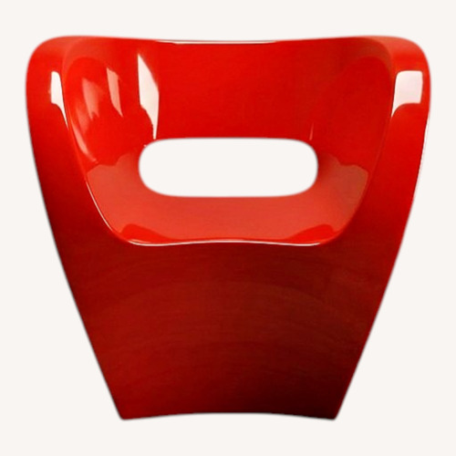 Used Moroso Ron Arad Red Plastic Accent Chair for sale on AptDeco