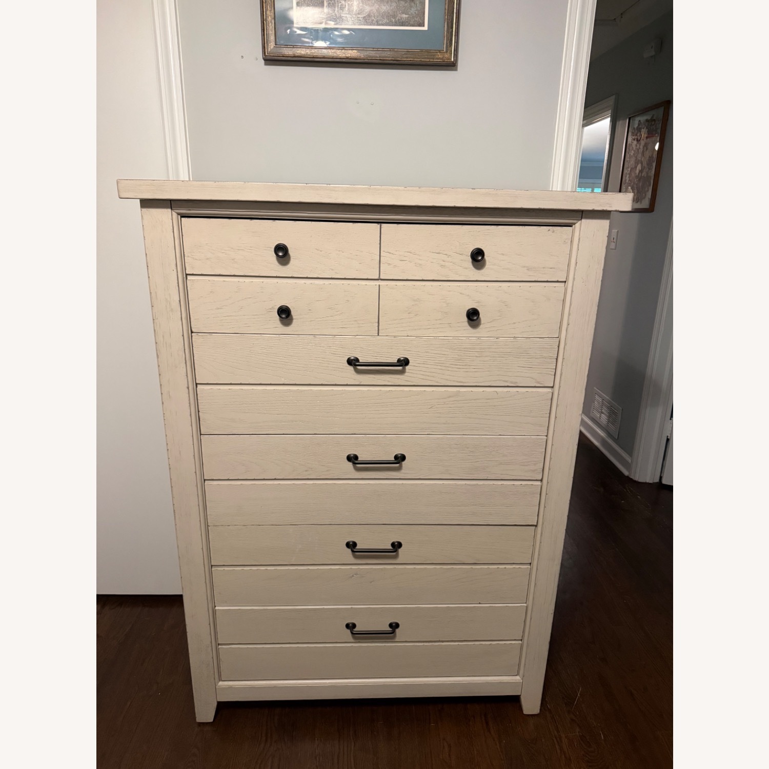 Havertys Briar Lake White Wood Dresser - image-1