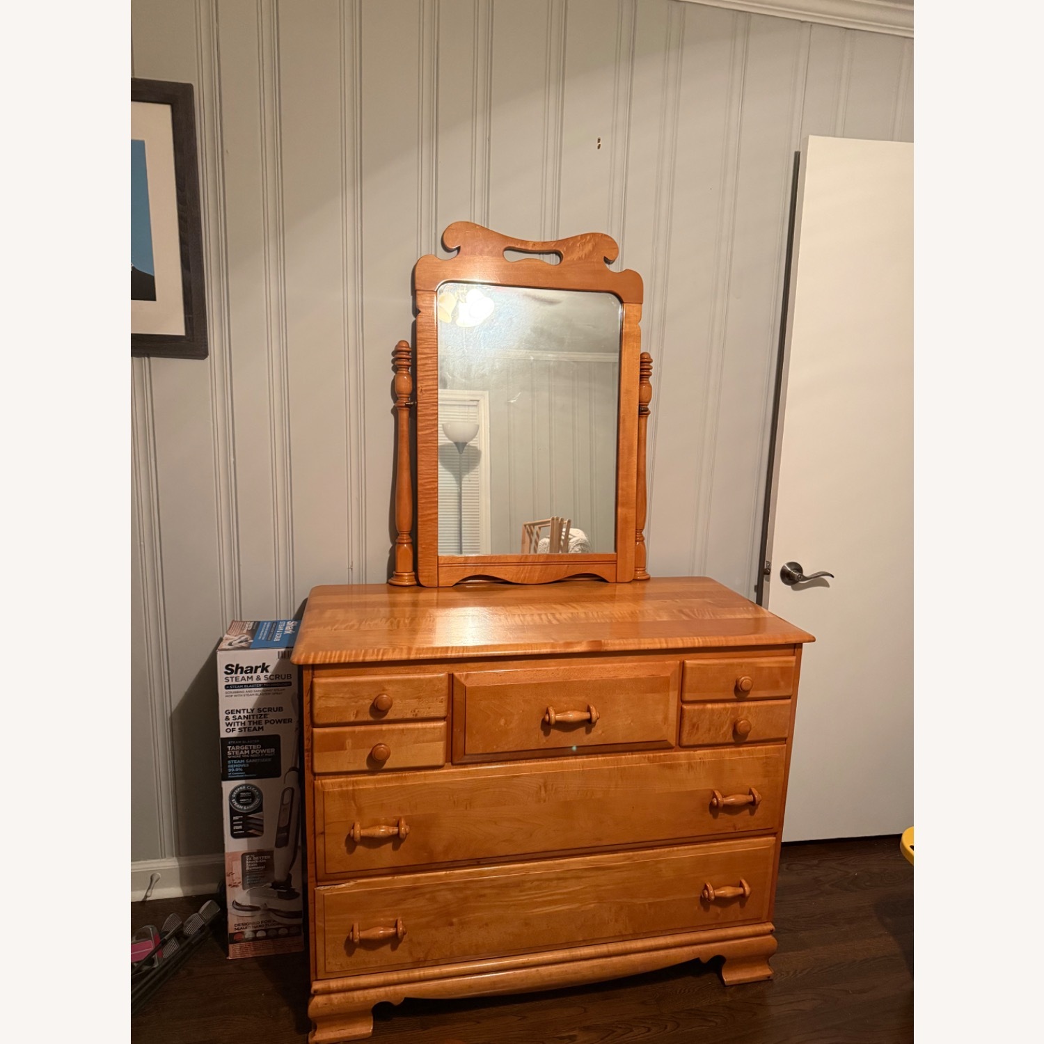 Vintage/Antique Finds Wood Dresser - image-1