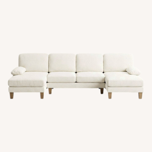 Used VINGLI White 3+ Seater Sofa for sale on AptDeco