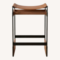 Natural Leather Stools