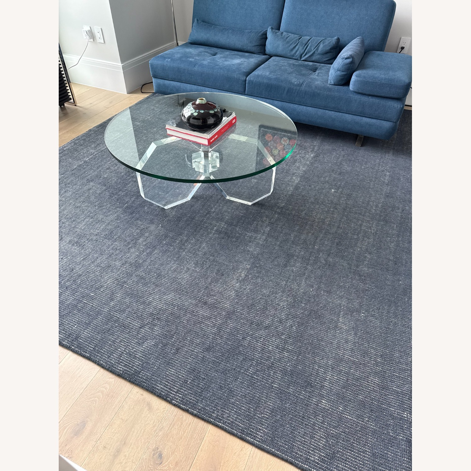 Round Glass Coffee Table - image-3