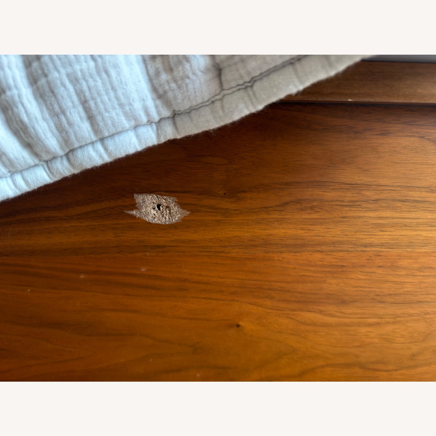Crate & Barrel Blair Dark Brown Wood Queen Bed - image-6