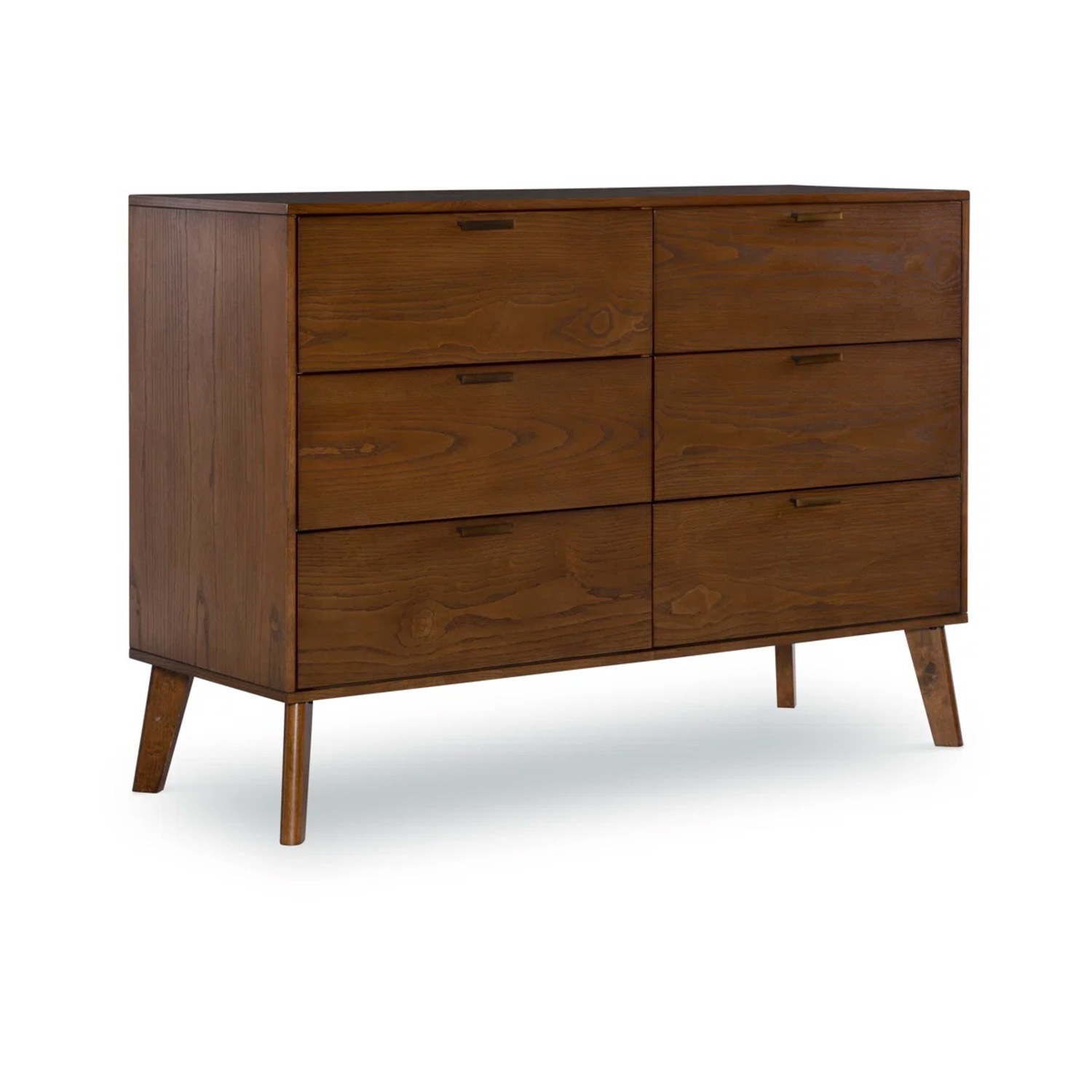 Mid Century 6 Drawer Dresser - image-2
