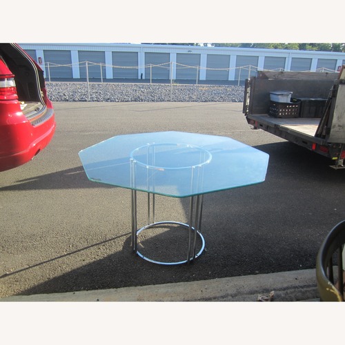 Used Vintage/Antique Finds Glass Dining Table for sale on AptDeco