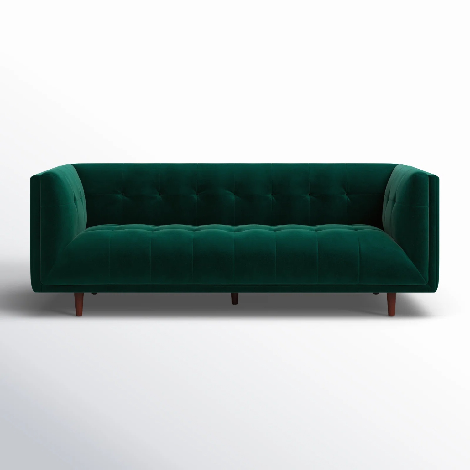 AllModern Emerald Green Couch - image-6