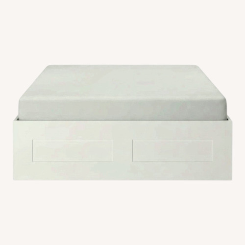 Used IKEA White Full Bed for sale on AptDeco