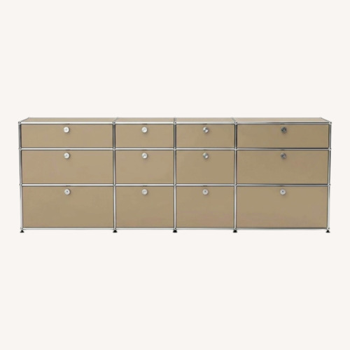 Used USM Modular Furniture Light Brown Dresser for sale on AptDeco