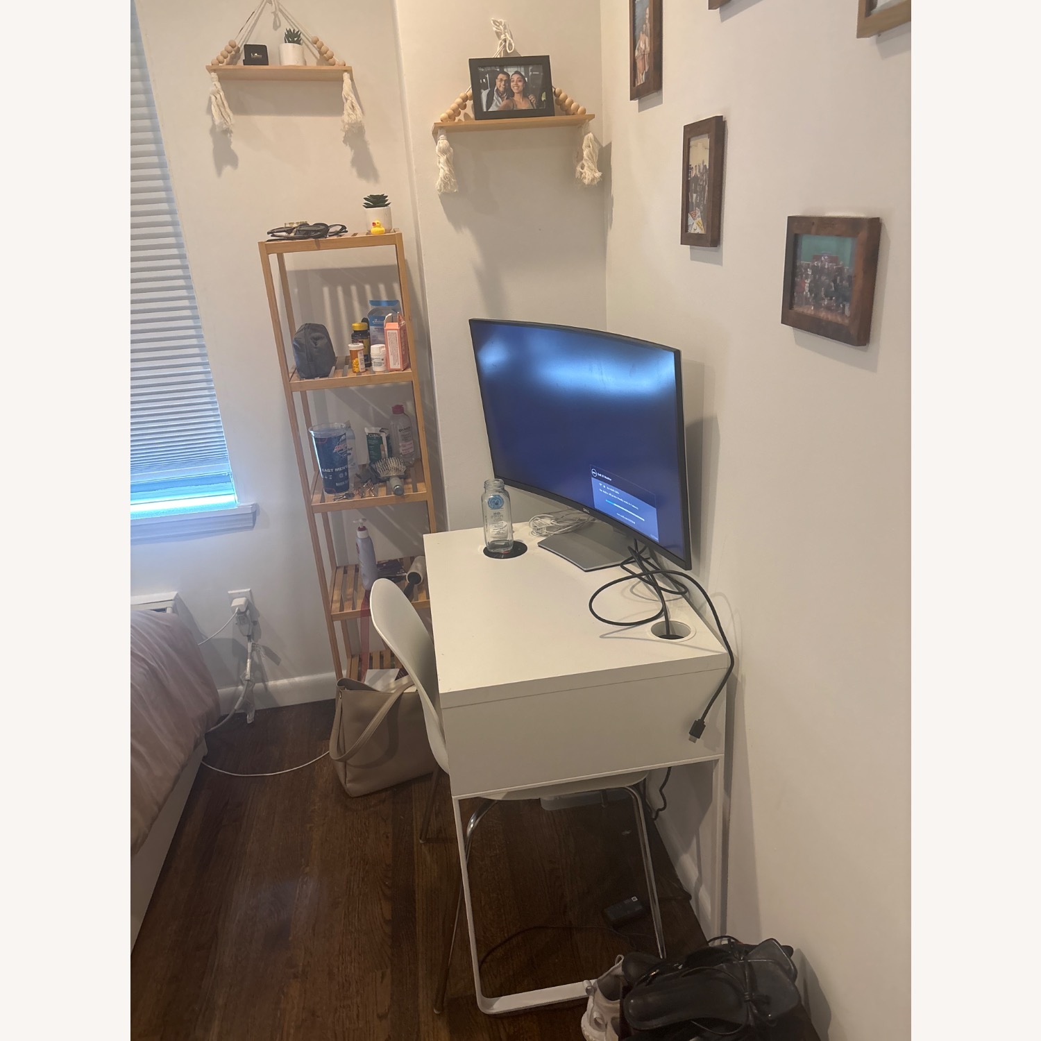 IKEA MICKE White Desk - image-3