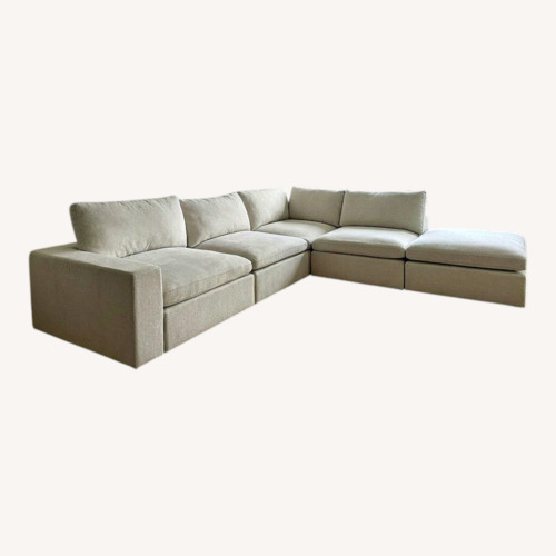 Used Extra-Deep Cloud Style Modular Sectional Sofa for sale on AptDeco
