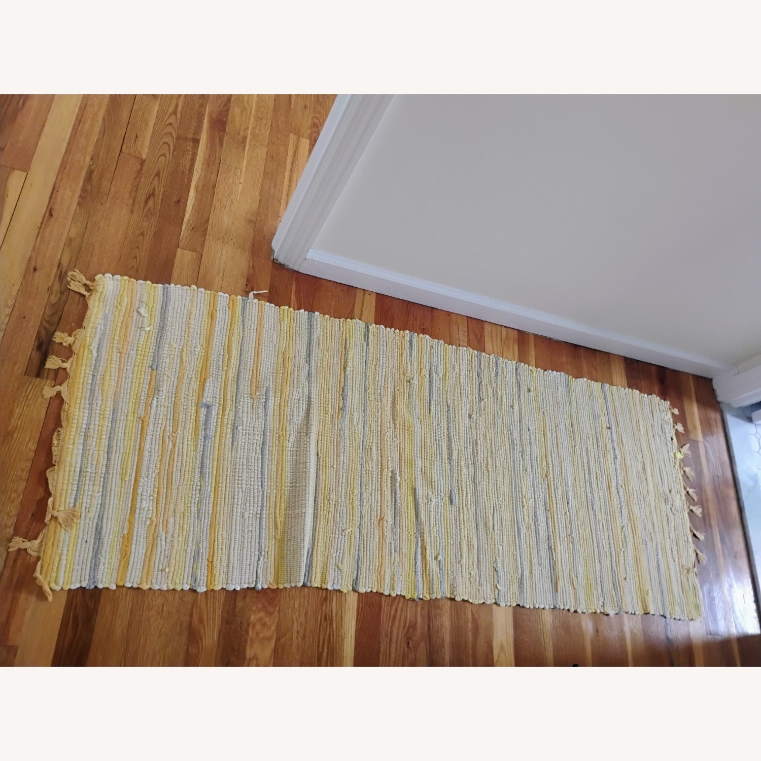 Cotton Runner Rug 2.1' x 5.3' - image-1