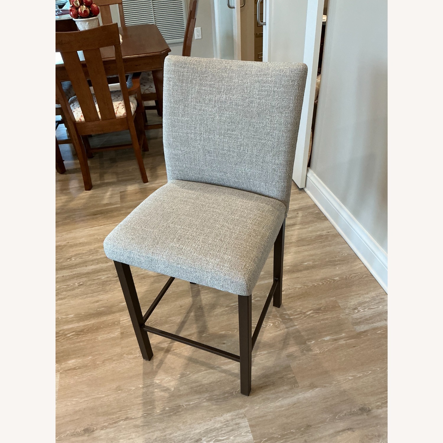 Taylor Made Custom Furniture Light Gray Bar Stool - image-2