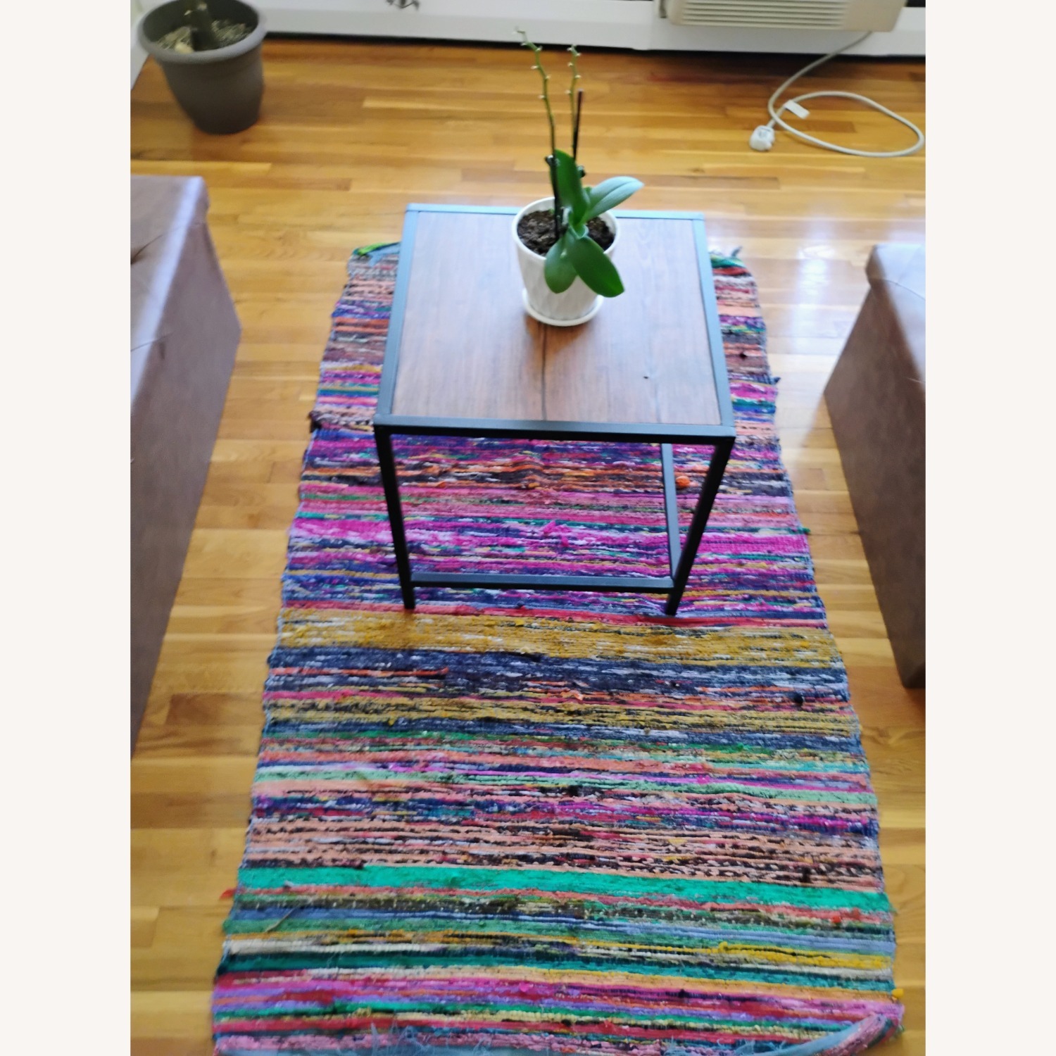 Cotton Small Rug 3.2' x 6' - image-2
