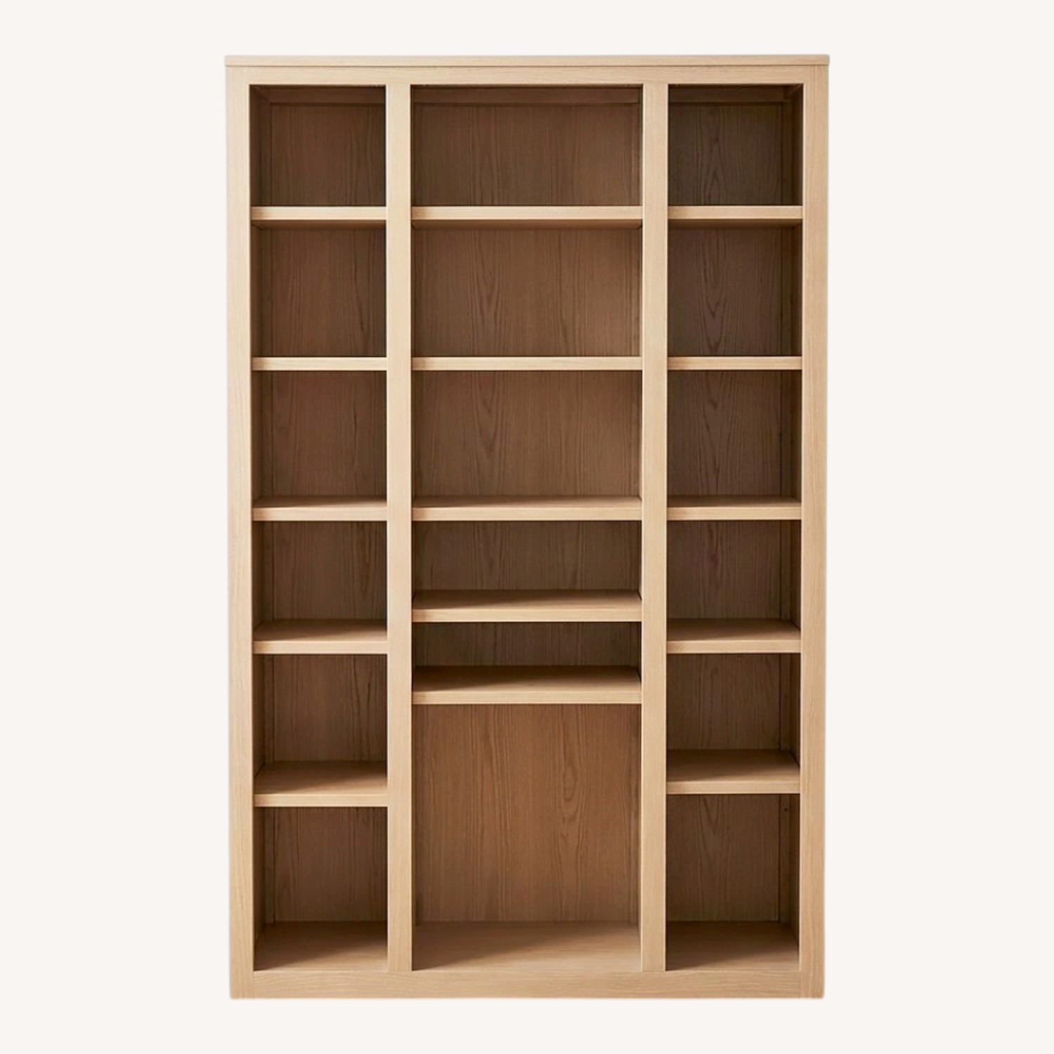 Room & Board Light Gray Wood Bookcase - image-0