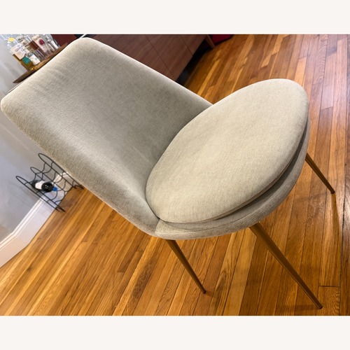 Used West Elm Dune Distressed Velvet Dining Chairs for sale on AptDeco