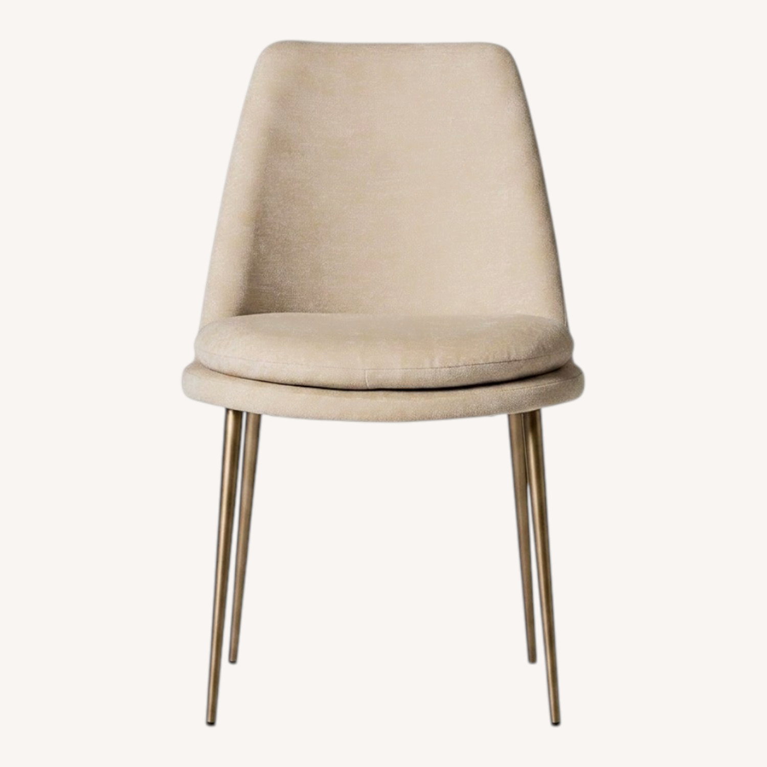West Elm Dune Distressed Velvet Dining Chairs - image-0