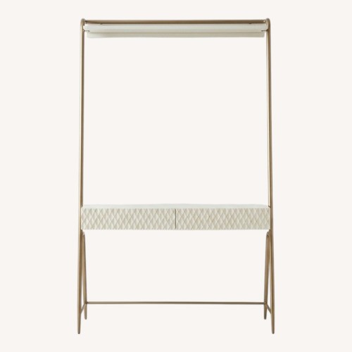 Used West Elm Audrey Desk with Shelf  for sale on AptDeco