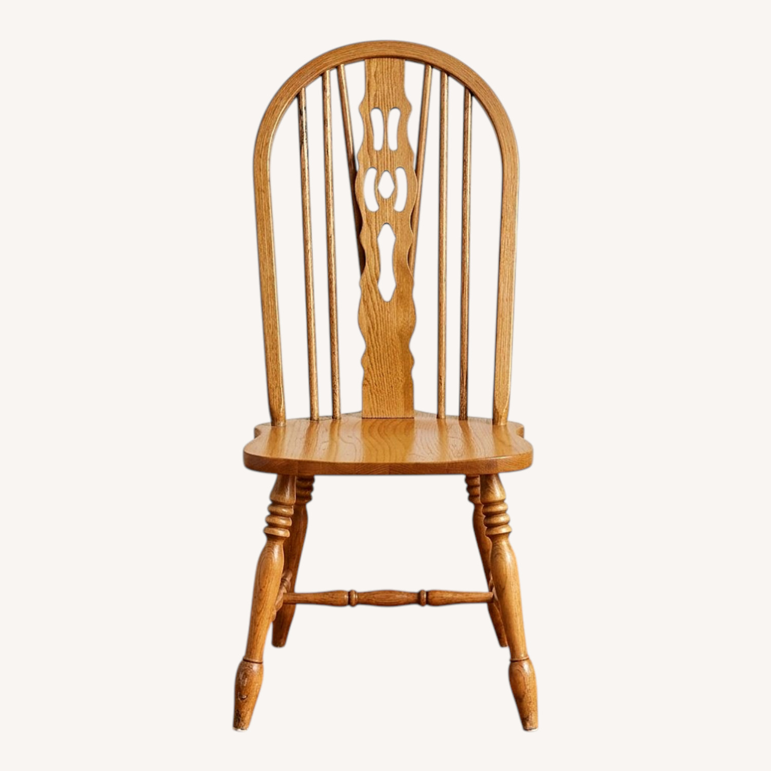 Vintage/Antique Finds Natural Wood Dining Chair - image-0