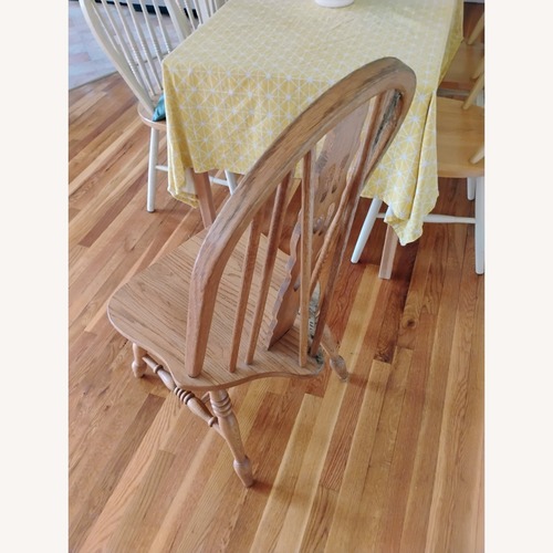 Used Vintage/Antique Finds Natural Wood Dining Chair for sale on AptDeco